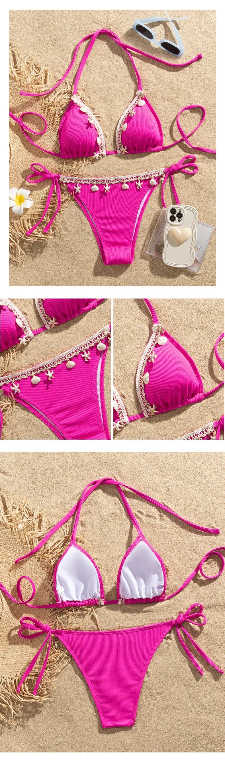 Sexy Bikinis 2026 Women's Swimwear Female Swimsuit For Swimming Wear Bathing Suits Brazilian Bikini Set Beachwear Pool Bather Beauty World Shop
