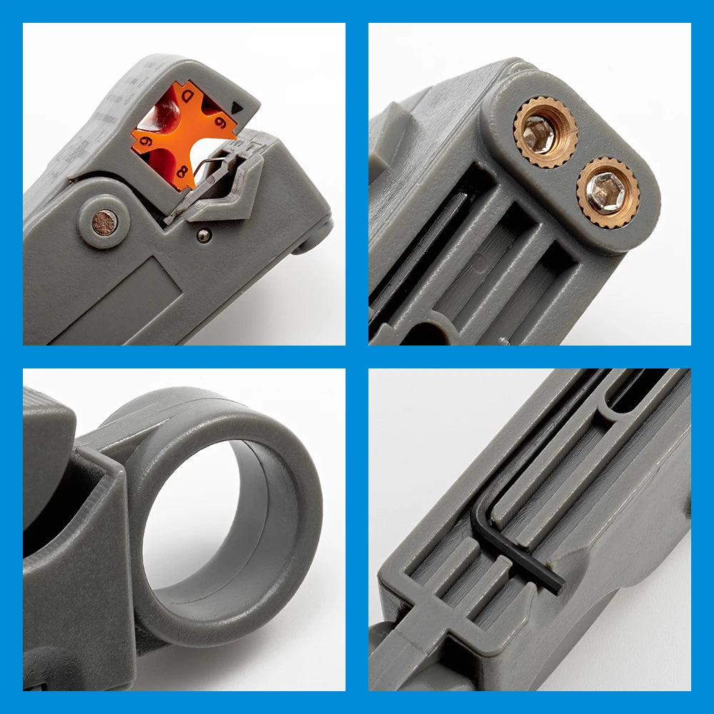 Stripping Pliers Decrustation Wire Cable Tools Stripper Stainless Steel  Hexagon Wrench Accessorie Insulated Electrical Straight Beauty World Shop