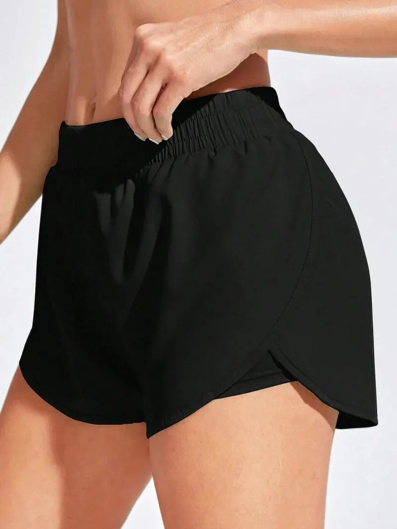 Yoga Shorts Women Fitness Elastic Running Workout Short Leggings For Ladies Gym Sport Shorts Fitness Sportwear Beauty World Shop