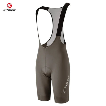 X-TIGER Cycling Bib Pants 120 High Density Cushion Men's Cycling Shorts Road Bike MTB Cycling Pants Sports Fitness Casual Pants Beauty World Shop