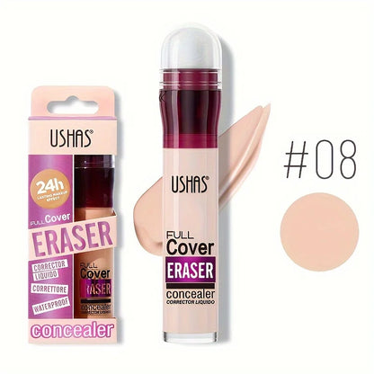 New Sponge Head Concealer for Dark Circles Freckles Acne Pigmentation and Blemishes Long Lasting Moisturizing Liquid Foundation Beauty World Shop