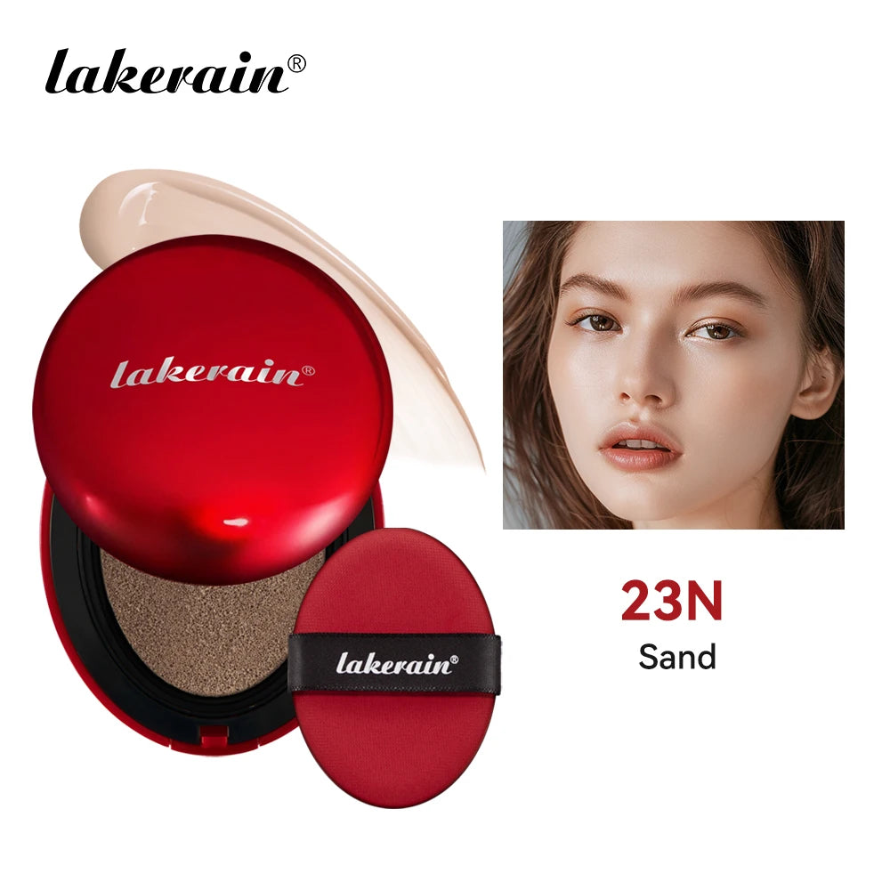 Sunscreen Cushion Foundation Fit Cushion Foundation Full Coverage Waterproof Long-lasting Concealer Long-lasting Makeup Beauty World Shop