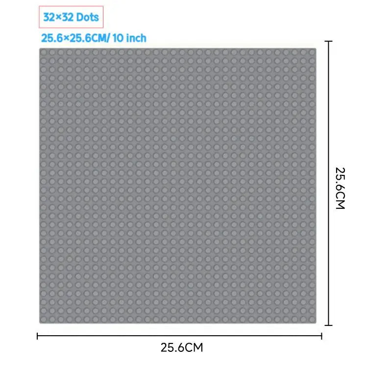 32x32 Styles Base Plate MOC Classic Building Blocks DIY Small Size Bricks Baseplate Parts for City Figures Children Toys Beauty Fashion