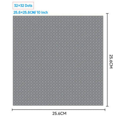 32x32 Styles Base Plate MOC Classic Building Blocks DIY Small Size Bricks Baseplate Parts for City Figures Children Toys Beauty Fashion