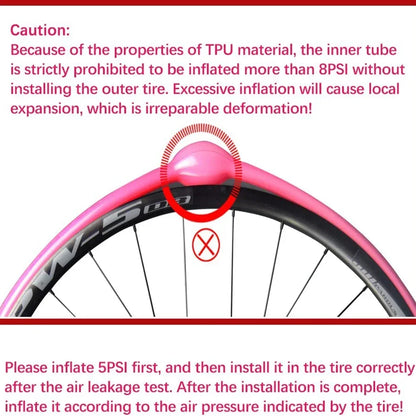 RideNow TPU Bike Inner Tube 700C 700x18 23 25 28 32 35 37 40 47C  Ultralight Gravel Tire MTB Bicycle 29x1.5 1.75 TPU Inner Tube Beauty World Shop