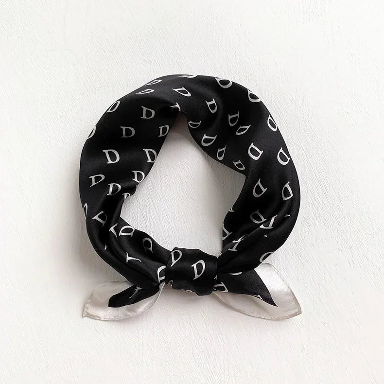 Scarf 100% Silk Bandana Women Square Scarves Wrap Kerchief Spring Fashion Luxury High Quality Headband Hijab Shawls 2026 Beauty World Shop