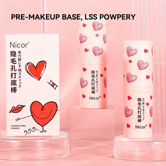 Pre-makeup isolation base stick, less prone to powder sticking, natural makeup effect, matte coverage, and long-lasting makeup Beauty Trend Shop