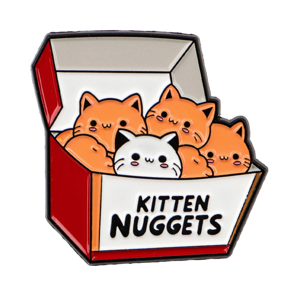 Cartoon Animal Cat Enamel Pin Kitten Nugget Brooch Badge on Backpack Clothing Lapel Pin Costume Accessories Fashion Jewelry Gift Beauty World Shop