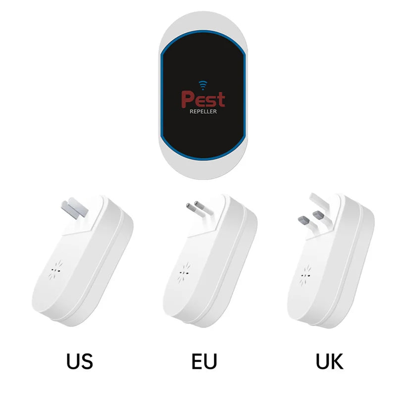 Ultrasonic Electronic Insect Repellent And Mouse Repellent Household Insect Repellent Mini Silent Safe Plug Electric 2026 New Beauty World Shop