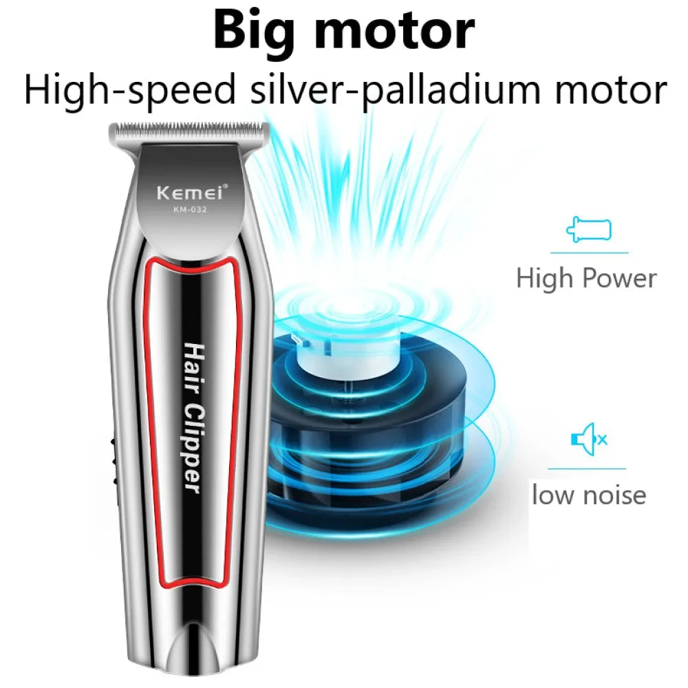 Kemei Professional Hair Trimmer Electric Beard Trimmer For Men Hair Clipper Hair Cutter Machine Haircut Grooming Kit KM-032 Beauty World Shop
