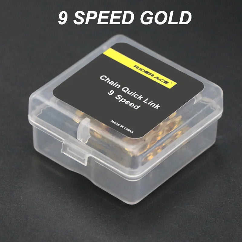 5 Pair Bicycle Chain Link Connector Joints Magic Buttons Cycling Speed Quick Master Links For Mountain Bike 6/7/8/9/10/11/12 S Beauty World Shop