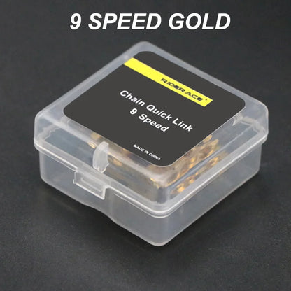 5 Pair Bicycle Chain Link Connector Joints Magic Buttons Cycling Speed Quick Master Links For Mountain Bike 6/7/8/9/10/11/12 S Beauty World Shop