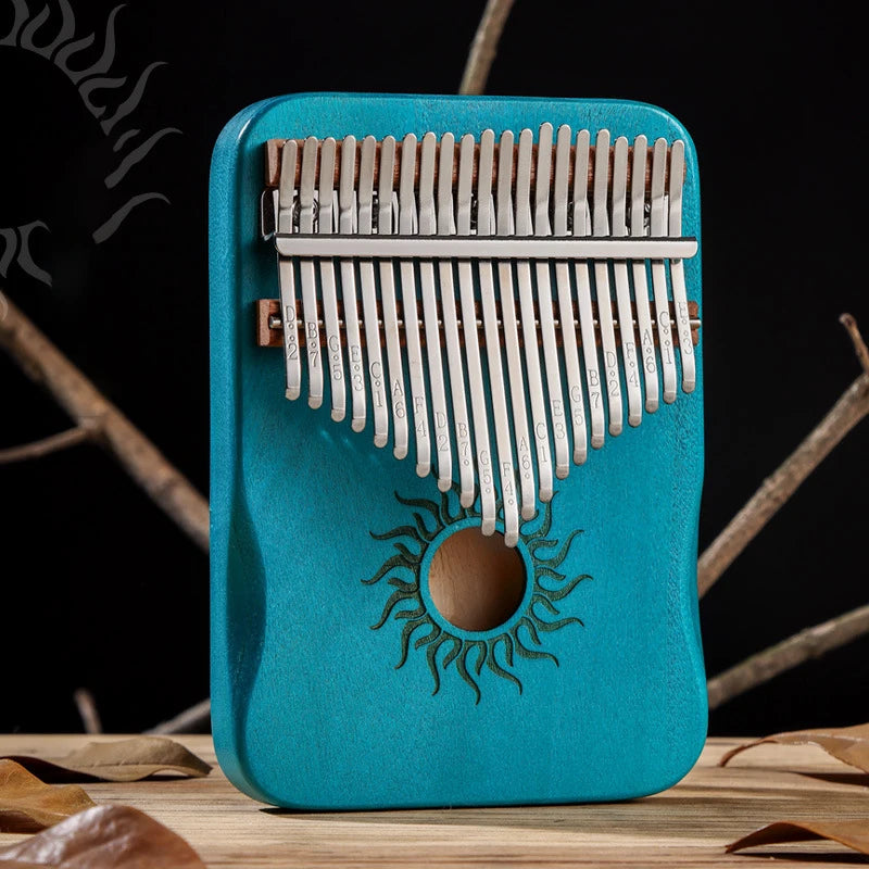 Hluru Kalimba 17 21 Key Kalimba Finger Piano Solid Maple Wood Kalimba Thumb Piano Keyboard Musical Instrument Mbira for Beginner Beauty World Shop