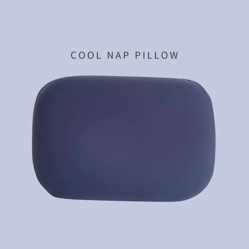 Portable Sponge Nap Pillow Macaron Color Soft Neck Pillow Multifunction Cervical Support Travel Sleeping Pillow Office Beauty World Shop