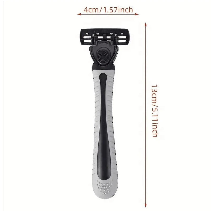 Shaver Brand New Design Men Razor Shaving two Layer Shaver Reusable Razor Imported Blade Multi Tool Head Change Beauty World Shop