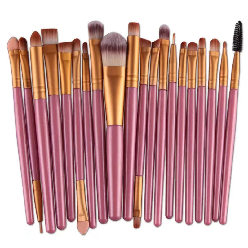 20pcs Eye brush Complete eyeshadow Brush Beauty Tool Explosive neutral logo Free Eyeliner brush Beauty World Shop