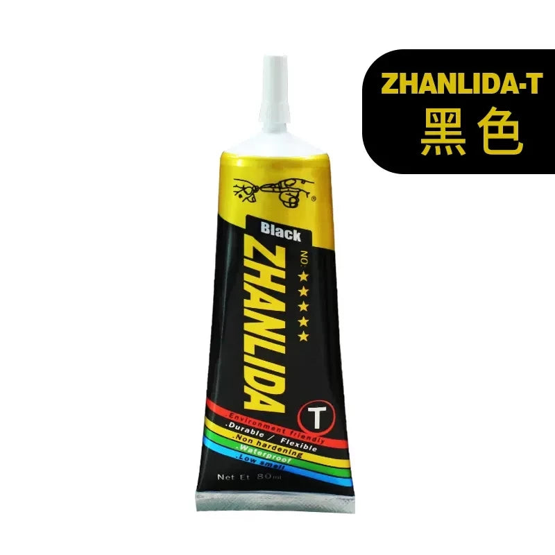 Zhanlida 15ml 50ml 80ml Black/transparent Speaker Repair Glue Foam Side Dust Cap Rubber Edge Cone Basin Strong Adhesive Beauty World Shop