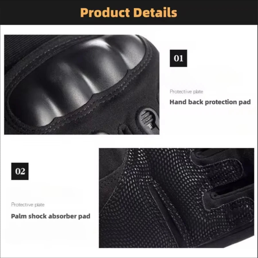 Motorcycle Gloves Full Finger Protective Outdoor Knight Sports Breathable Racing Cycling Street Riding Fitness Gloves Beauty World Shop