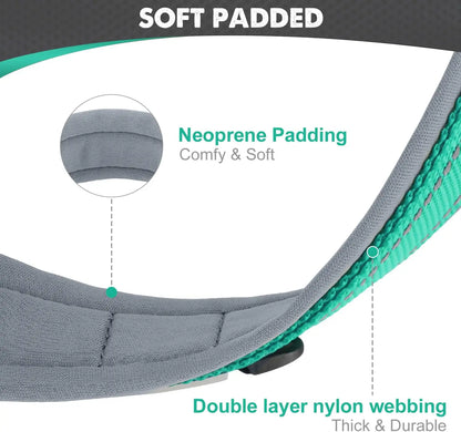 Padded Dog Collars for small Medium large Dogs Reflective Wide Pet Collars Adjustable Heavy Duty Nylon Neoprene Dog Collar Beauty World Shop