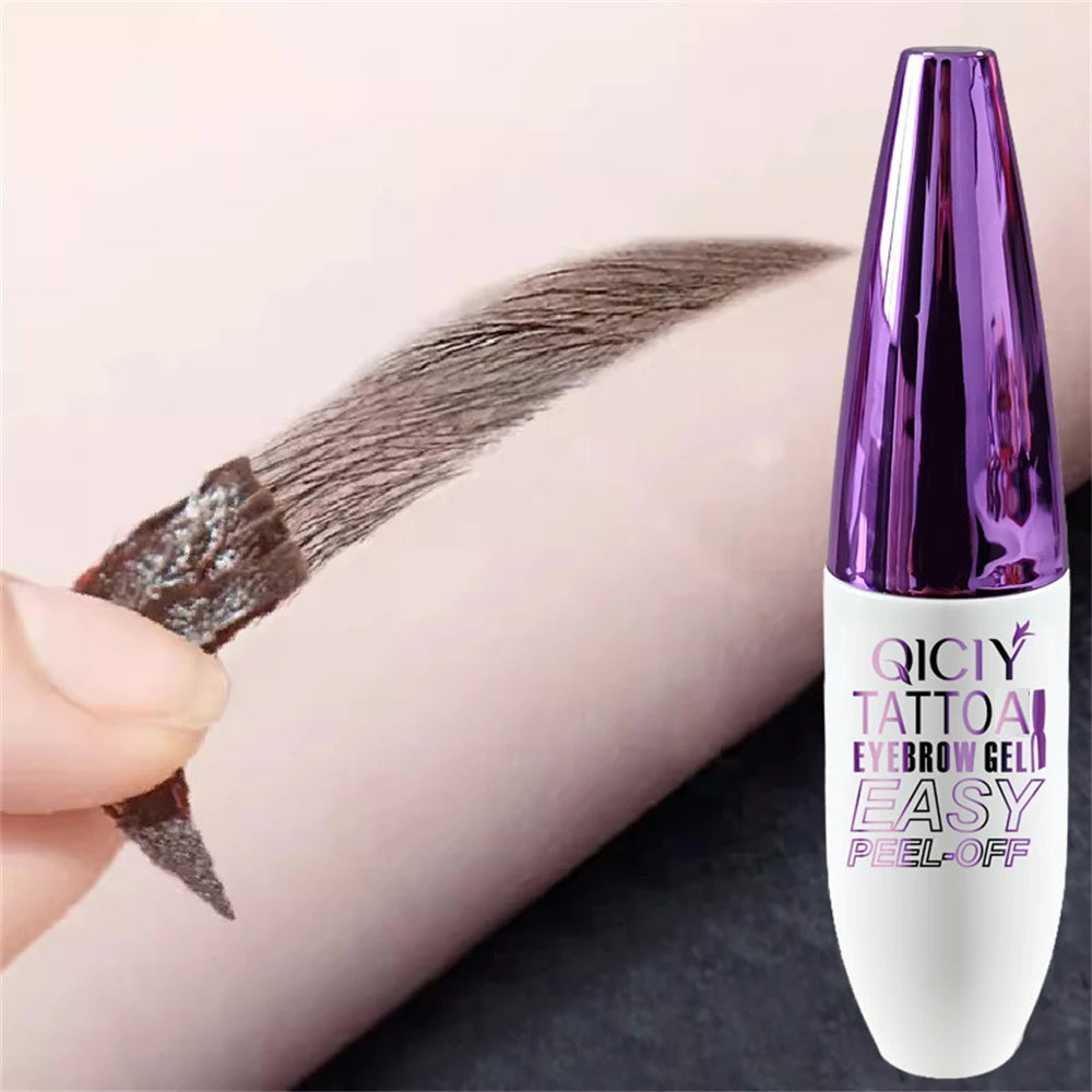 Lasting 3 Days Tattoo Easy Peel Off Eyebrow Gel Cream Types Long-Lasting Smudge-Proof Sweat Resistant  Waterproof Cosmetics Beauty World Shop