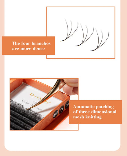 DeceMars 6D-W shaped eyelash extension Beauty World Shop