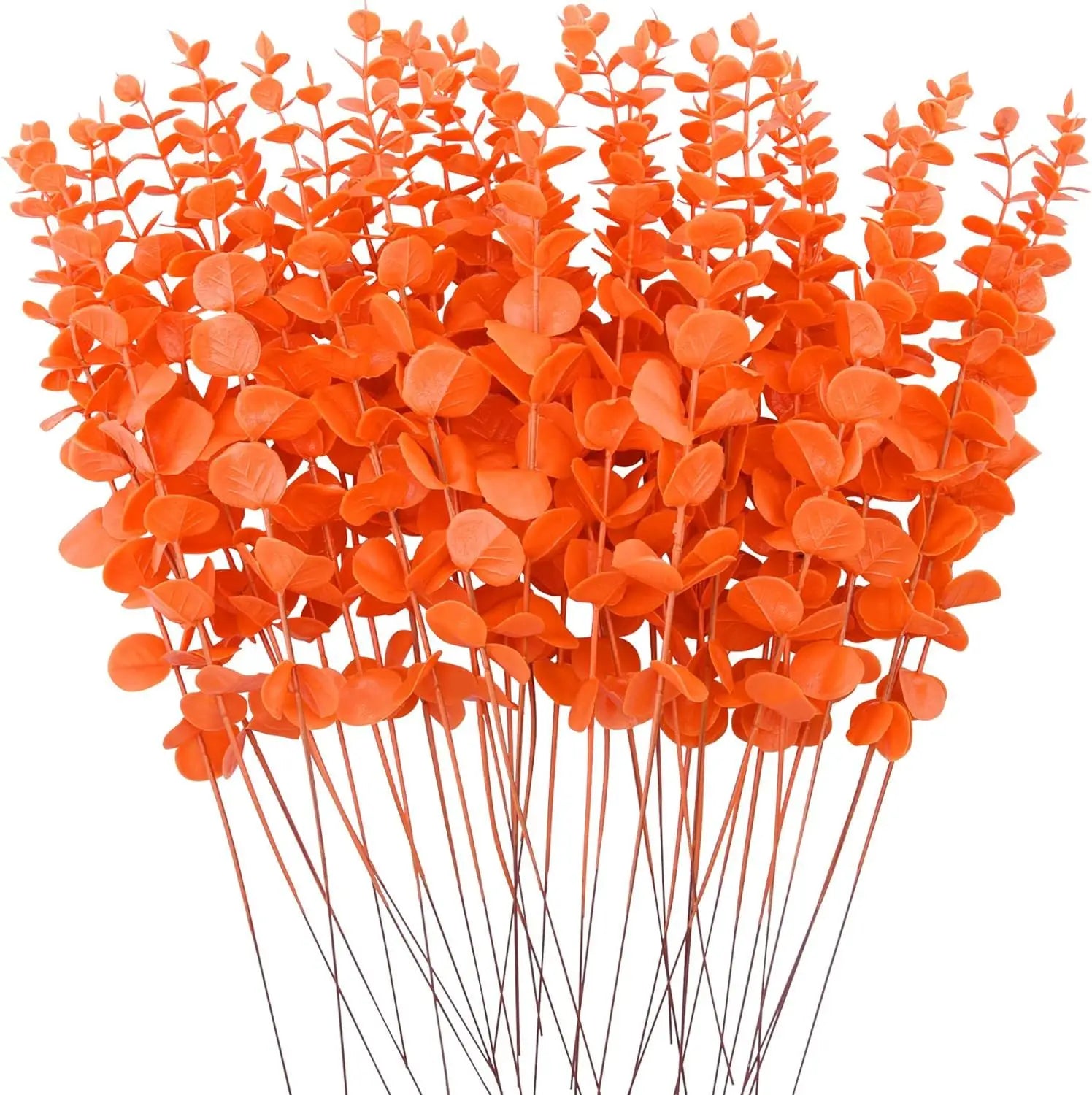 10/20pcs Artificial Plants Eucalyptus Leaves Fake Plants Vase Home Table Party Wedding Bridal Bouquet Decorations Outdoor Garden Beauty World Shop