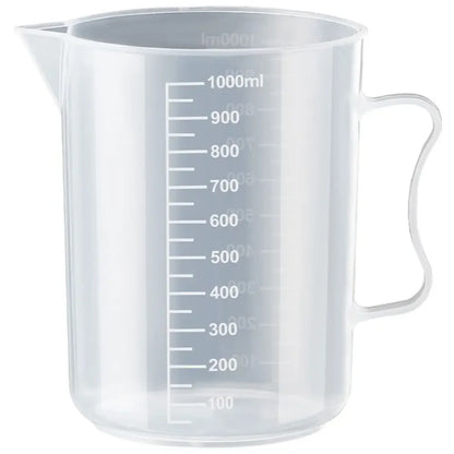 100-5000ml Thickened Plastic Measuring Cup with Scale Food Grade Measuring Cup Experimental Measuring Cup Beaker Plastic Cup Beauty World Shop