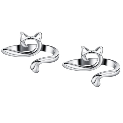 2pcs Adjustable Knitting Crochet Loop Ring Knittied Yarn Guide Finger Faster Holder Thimble Crocheters Thread Ring Sewing Tools Beauty World Shop