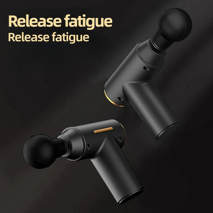 Portable Mini Muscle Massage Gun Vibration Massage Gun Body Neck Back Pain Gout Relief Deep Muscle Relaxation Massager Tools Beauty World Shop