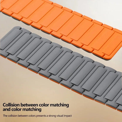 Magnetic Loop for Apple Watch Bands 44mm 40mm 49mm 45mm 41mm 38mm Silicone Bracelet iWatch Series 9 8 7 6 5 4 3 Se ultra 2 strap Beauty World Shop
