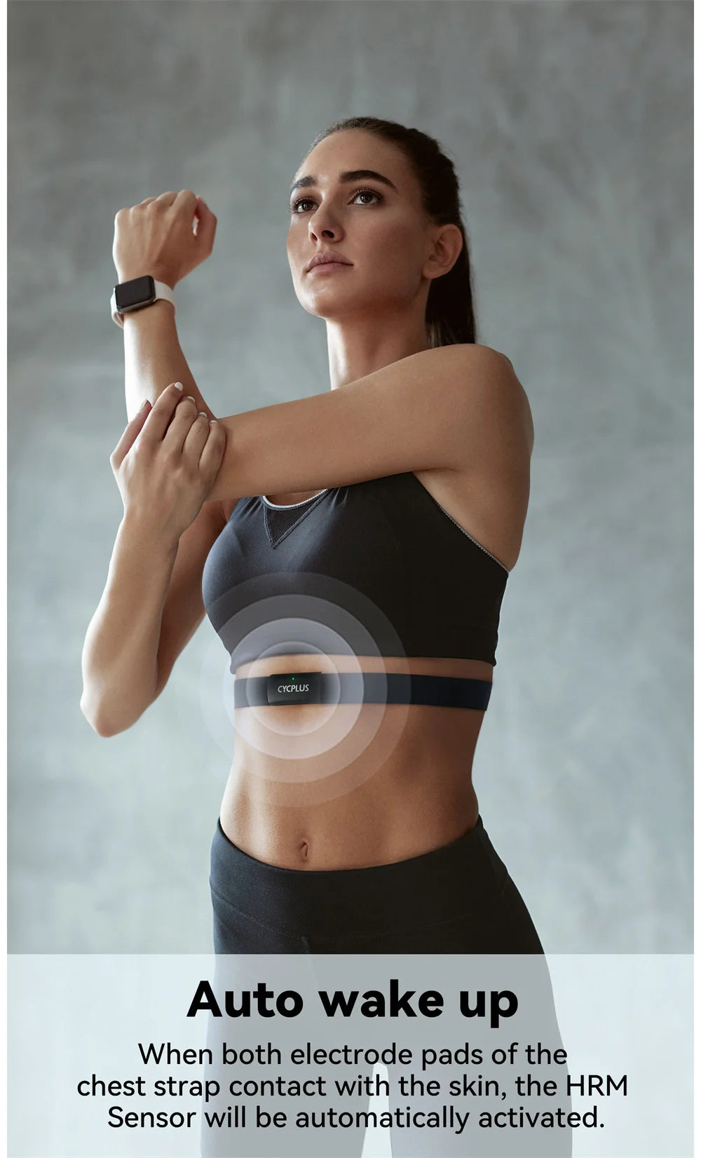 CYCPLUS H2 Heart Rate Sensor Chest Strap Belt Dual Mode ANT BLE Cycling Computer Bike Accessories Sports Heart Rate Monitor Beauty World Shop