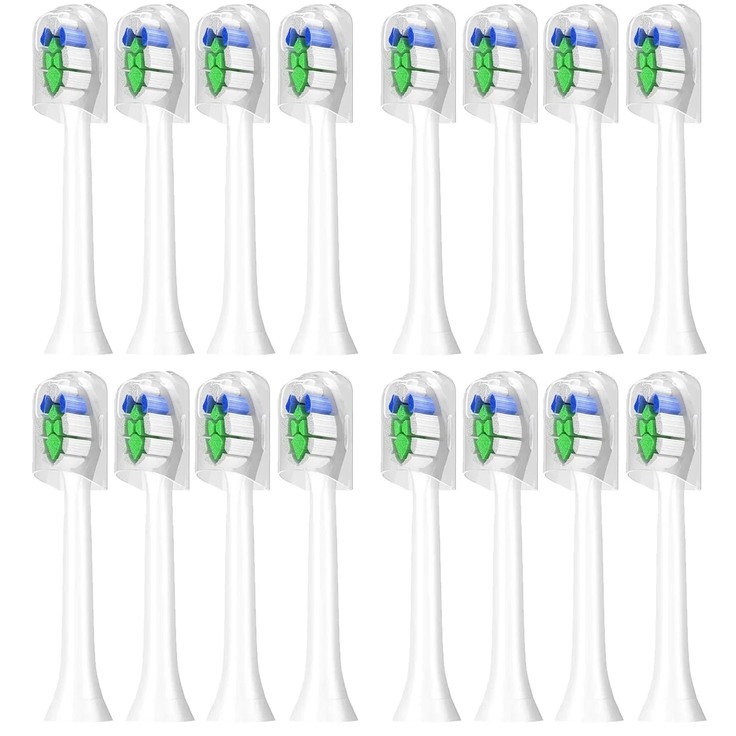 4/8/12/16 Pcs Replacement Toothbrush Heads Compatible with Philips Sonicare Electric Toothbrush Refills for 1100 2100 4100 5100 Beauty World Shop