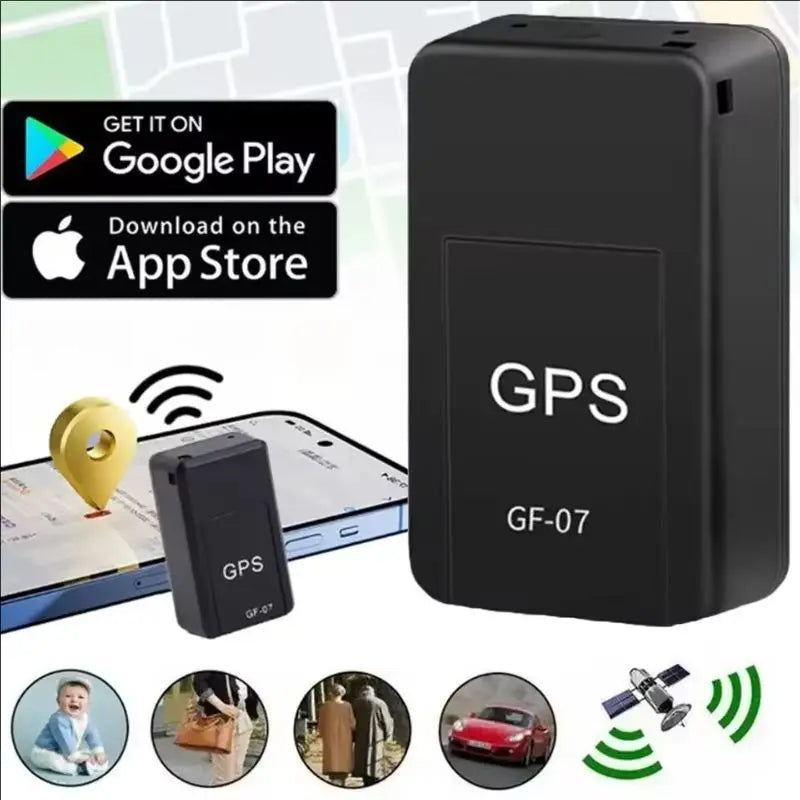 Car GPS Tracker GF07 Magnetic Vehicle GPS Locator Anti-lost Anti-theft Alarm GPS Tracking Device Mini GPS Locator Position APP Beauty Fashion
