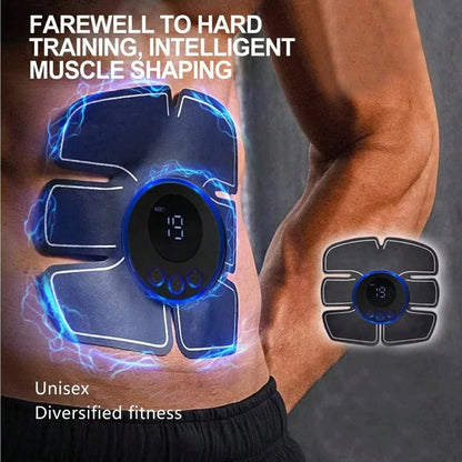2026 1PC Abs Stimulator, Muscle Toner, Portable Muscle Trainer, Intelligent Wireless Fitness Apparatus Rechargeable Beauty World Shop
