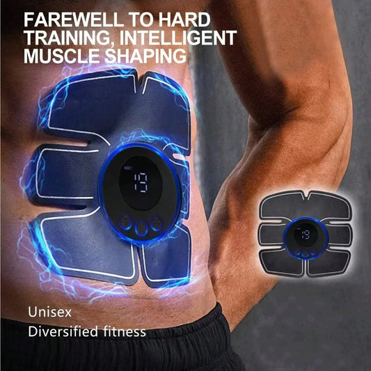2026 1PC Abs Stimulator, Muscle Toner, Portable Muscle Trainer, Intelligent Wireless Fitness Apparatus Rechargeable Beauty World Shop