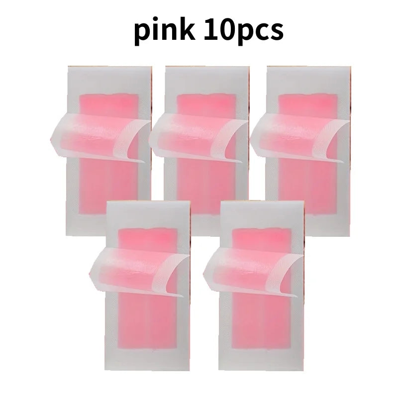 Professional Warning Tapes For Summer Hair Removal, Double Face Cold Warning Paper For Legs, Body, Face,6 Sticks, 10/20 Sticks Beauty World Shop