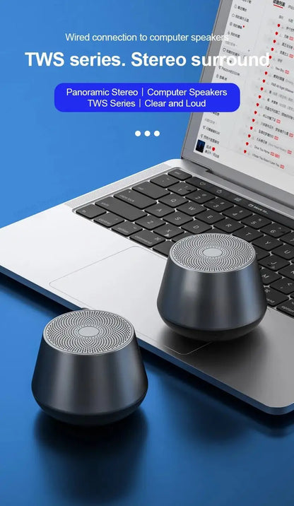 Original Mini Bluetooth 5.0 Speaker Big Audio With Deep Bass Sound Outdoor Soundbox Music Portable Camping Loudspeaker