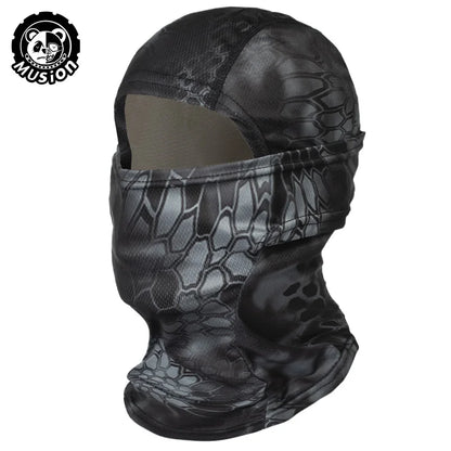 Motorcycle Balaclava Fashion Print Sun Protection Full Face Mask Breathable Mask Balaclava Bicycle Cycling Beauty World Shop