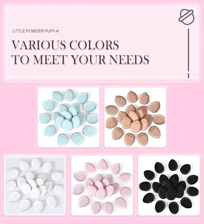 5/10Pcs Mini Finger Puff Foundation Small Air Cushion Powder Sponge Face Concealer BB Cream Cosmetic Applicator Makeup Tools Beauty World Shop