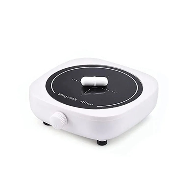 Magnetic Stirrer Mini Lab Stir Mixer Portable Stirrer Plate with Stir Bar 2L 4000RPM for Laboratory (EU/US/UK Plug ) Beauty World Shop
