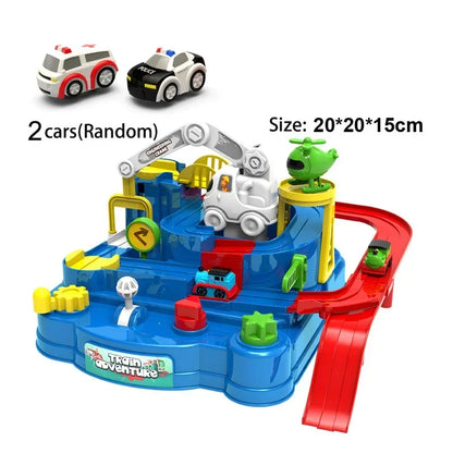 Racing Rail Car Model Educational Toys Children Track Adventure Game Brain Mechanical Interactive Train Animals Space Rocket Toy Beauty Fashion