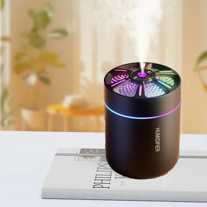 180ML mini air humidifier aromatherapy diffuser essential oil aromatherapy spray household bedroom car mounted mute humidifier Beauty World Shop