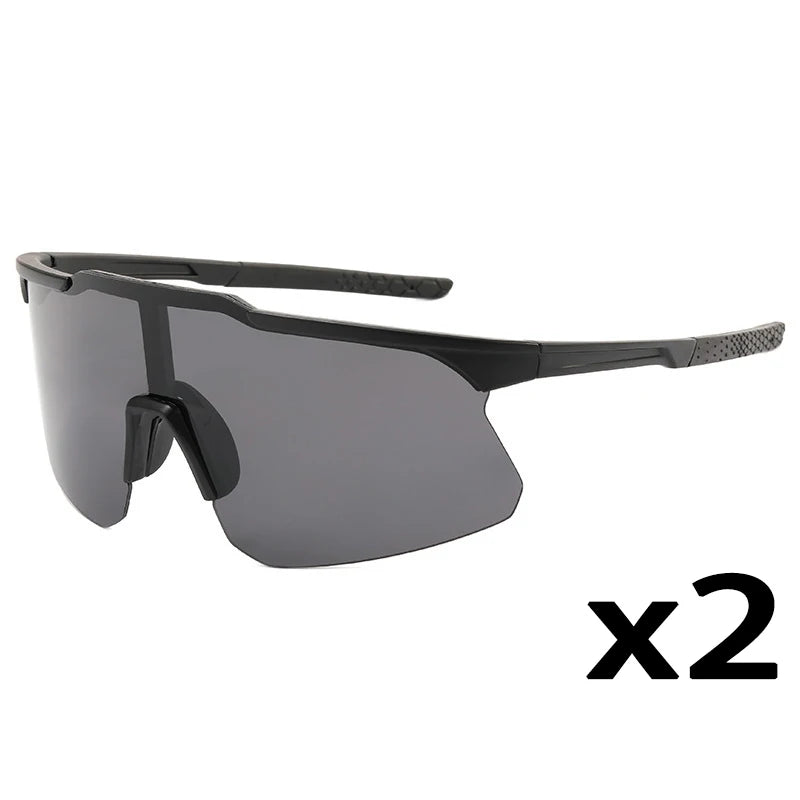 1/2/8pcsPolarized Cycling Sunglasses Outdoor Sport Cycling Riding Running Skiing Goggle Windproof Fishing Eyewear for Men Women Beauty World Shop