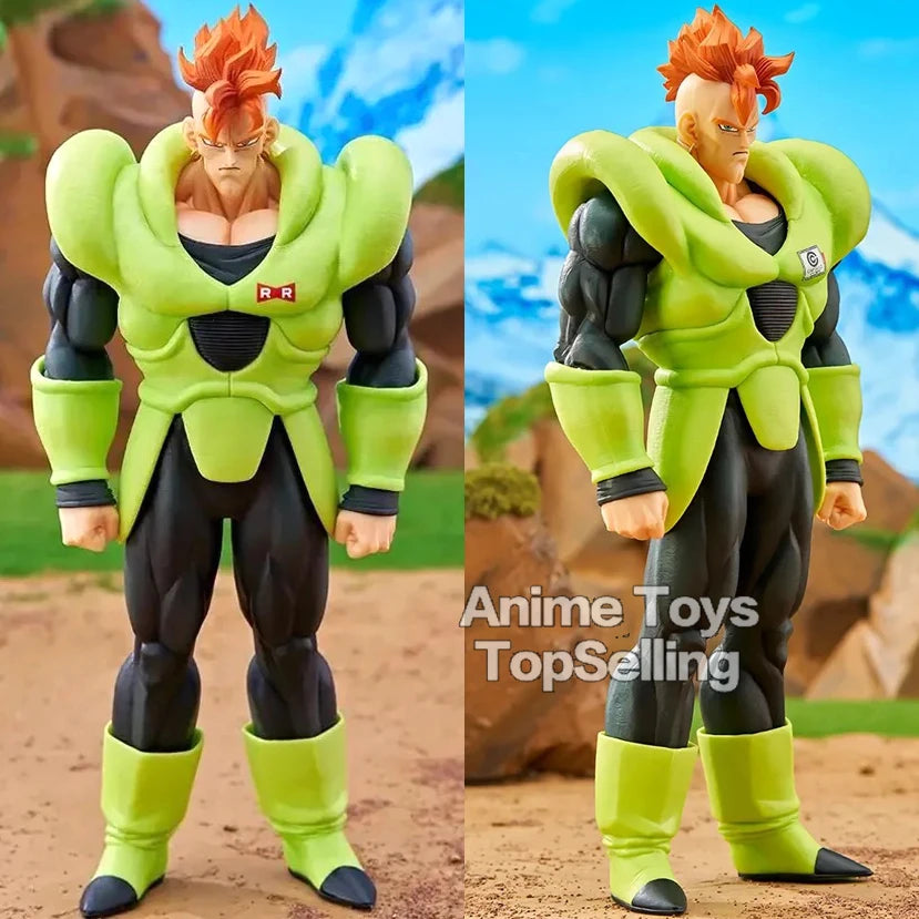 29cm/11.42in Anime Dragon Ball Z ANDROID 16 Figure Action Figures PVC Statue Collection Model Toys Gifts Beauty World Shop