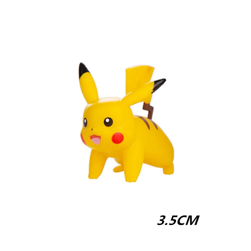 Pokemon 4-13Cm New Cartoons Movie Anime Figure Pikachu Mewtwo Charmander Blastoise Gurado Pet Action Model Toy Gifts Beauty World Shop