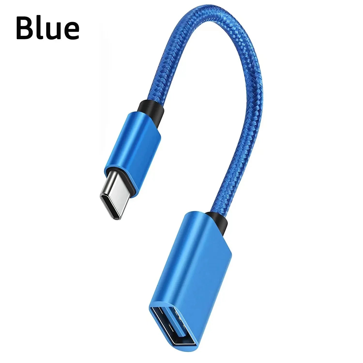 Android Type-C to USB 2.0 Conversion Cable, USB Flash Drive, Data Tablet, Card Reader, OTG Connection Box, Mouse Beauty World Shop