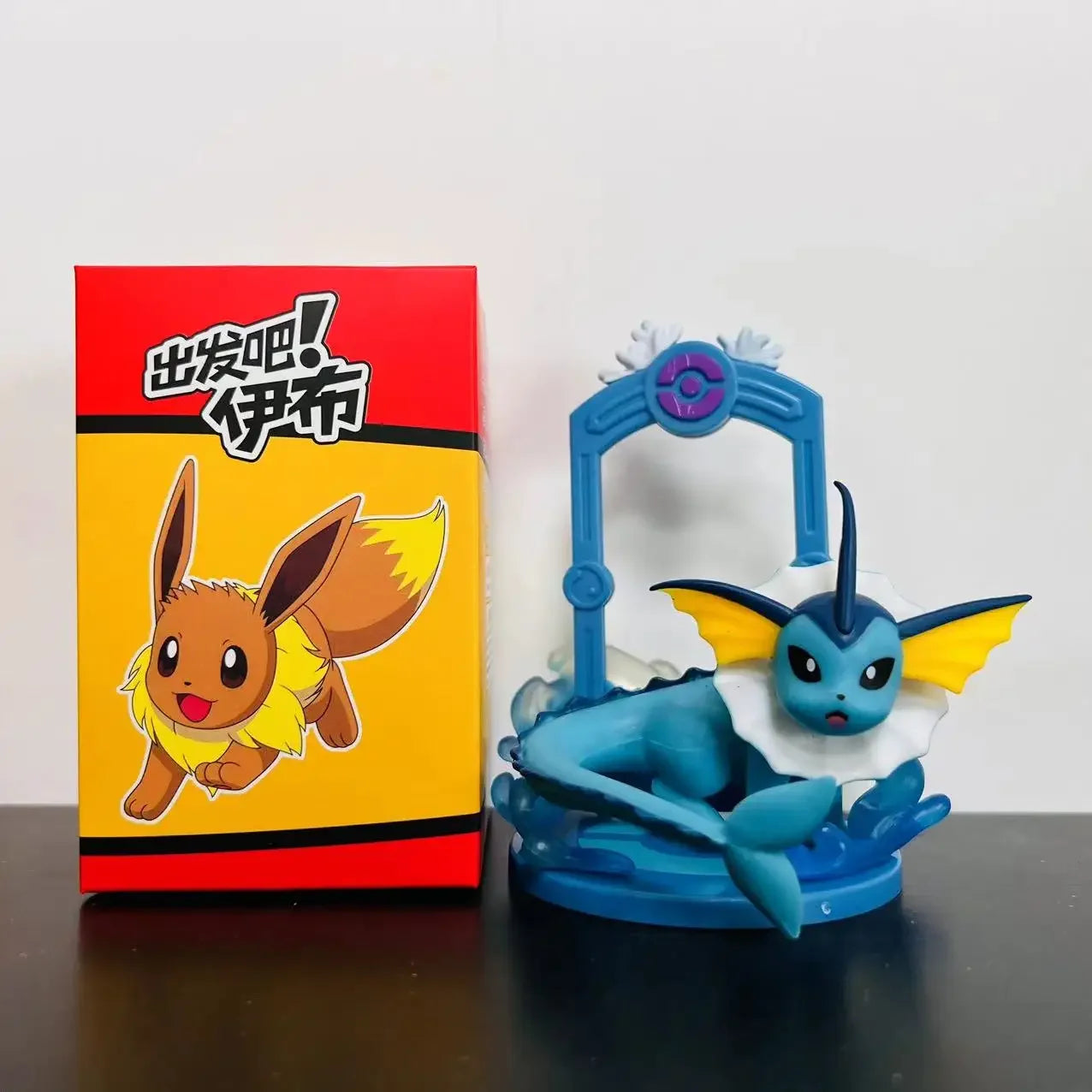 9pcs Pokemon Eevee Evolution Figure Set, Eevee Sylveon Espeon Glaceon Leafeon Anime Model Toys Collection for Kids Gift Beauty World Shop