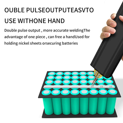 Handheld Battery Spot Welding Machine Portable 18650 Lithium Battery Nickel Sheet Nickel Strip Welding Aluminum Welding Head Beauty World Shop