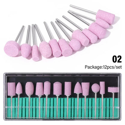 Professional 6-in-1 Electric Nail Drill Set - Nail File Pen for Filing, Polishing & Exfoliating