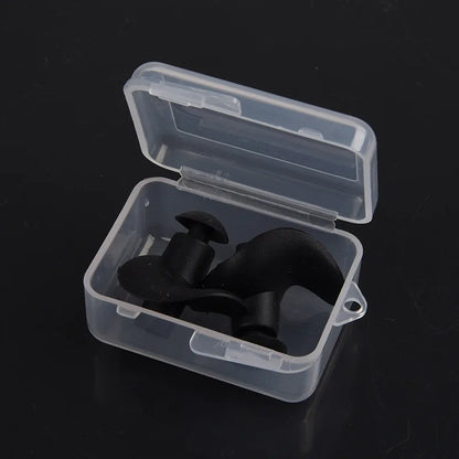 Durable Earplugs Classic Delicate Texture 1 Pair Waterproof Soft Earplugs Silicone Portable Ear Plugs Swimming Accessories Beauty World Shop